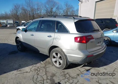 2012 Acura Mdx Technology Package из США, поврежденный, VIN 2HNYD2H35CH504247